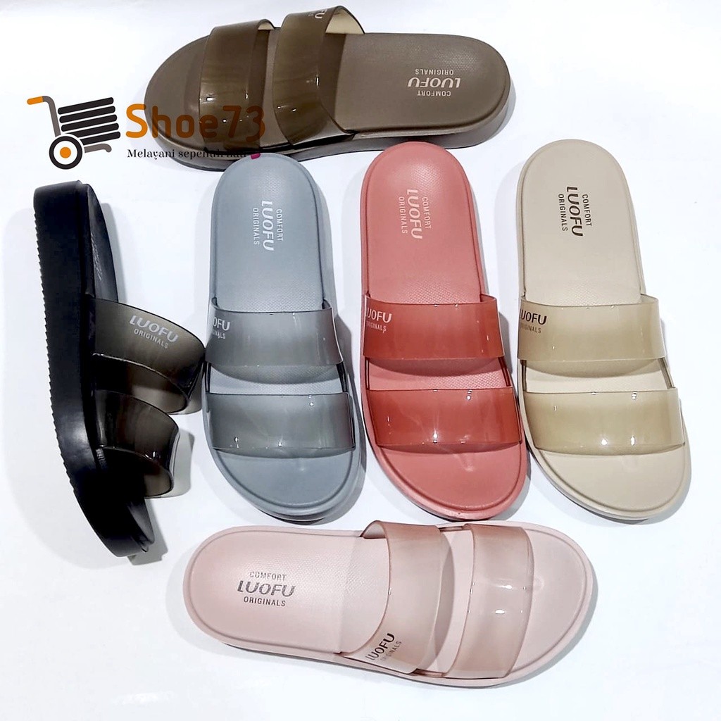 Sandal Wanita Slipper/Slide/Kokop | LUOFU E 7199 A01S