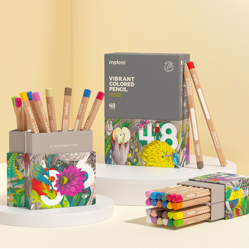 

Mideer Vibrant Colored Pencil the Gift for Kids Back to School Campaign