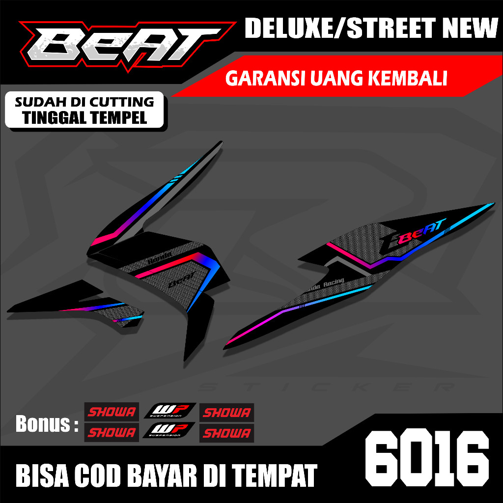 Striping Beat Street/Beat Deluxe/Beat New 2020-2023 Rainbow Simple