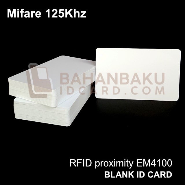 

BLANK CARD PROXI BERNOMOR / Blank Idcard RFID Proximity Em4100 125 Khz Bernomor Print UV / Thermal