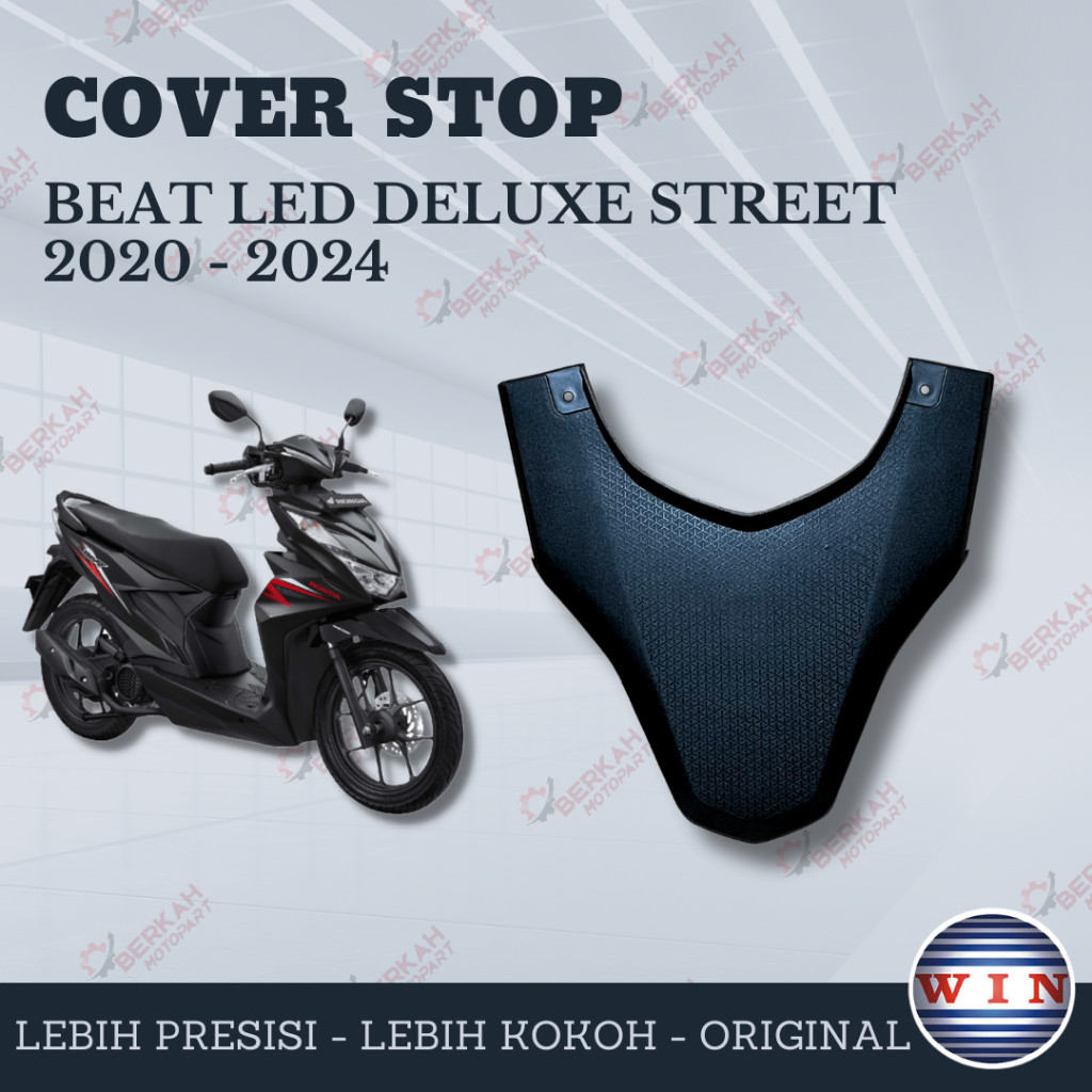 Cover Tail Pet Stop Tutup Lampu Belakang Honda Beat Led Deluxe 2020 2021 2022 2023 2024 K1A Merk Win