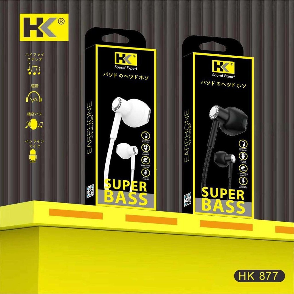 HEADSET / HANDSFREE HK 877 SUPER BASS