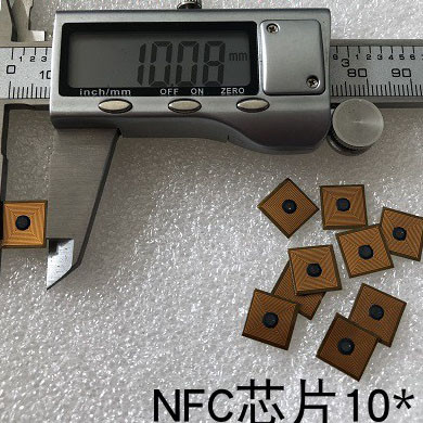 

NFC TAG 213 chip FPC label for finger ring wristband wearable device size 10*10mm 100pcs/Lot