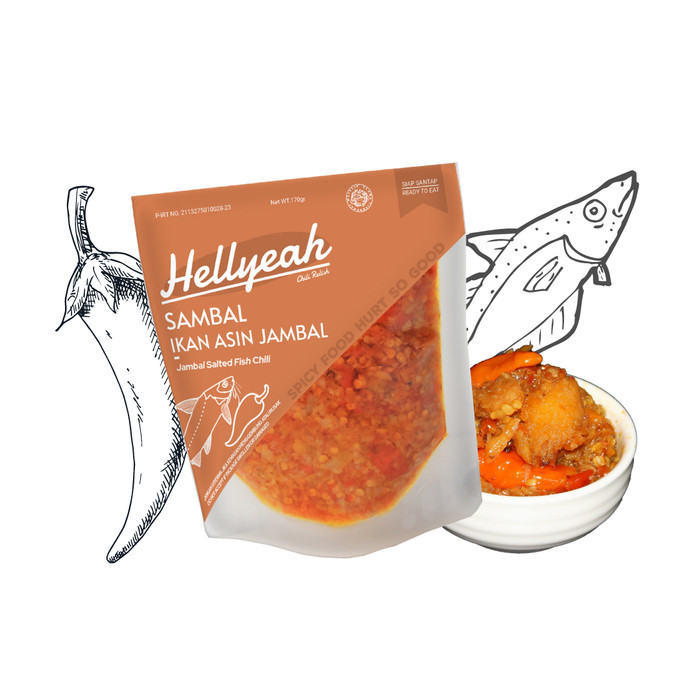 

New[Promo] Sambal Ikan Asin Jambal Hellyeah