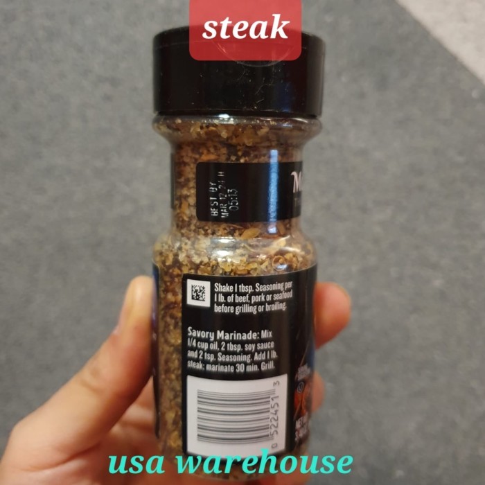 

McCormick Grill Mates Montreal Chicken Steak Seasoning Bumbu Masak - Steak 96 GR