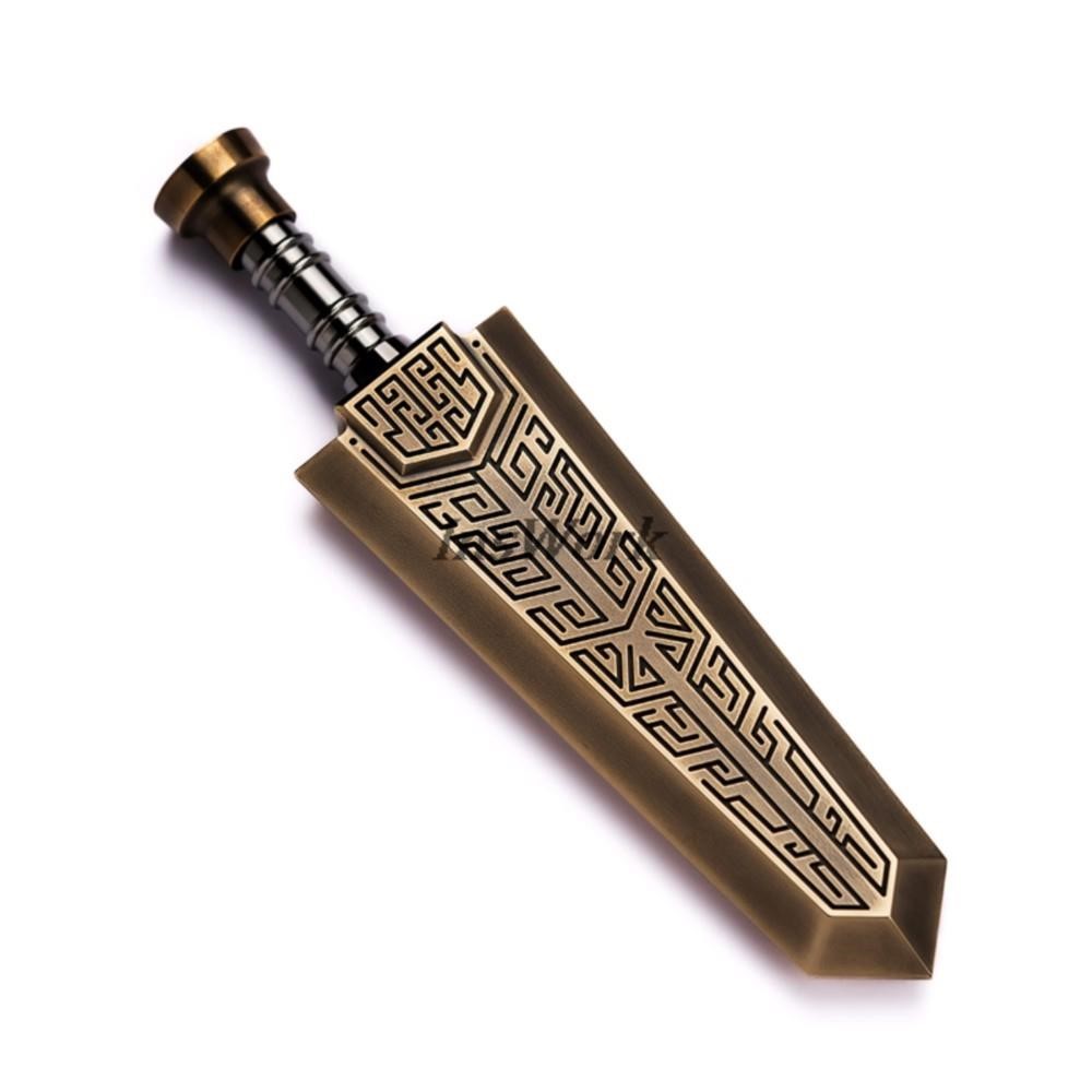 sword Pressing And Rotating Ornaments Metal Figet Spinner Antistress Toy