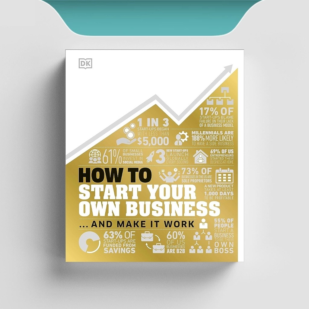 

[ENG1390] How to Start Your Own Business: The Facts Visually Explained - DK