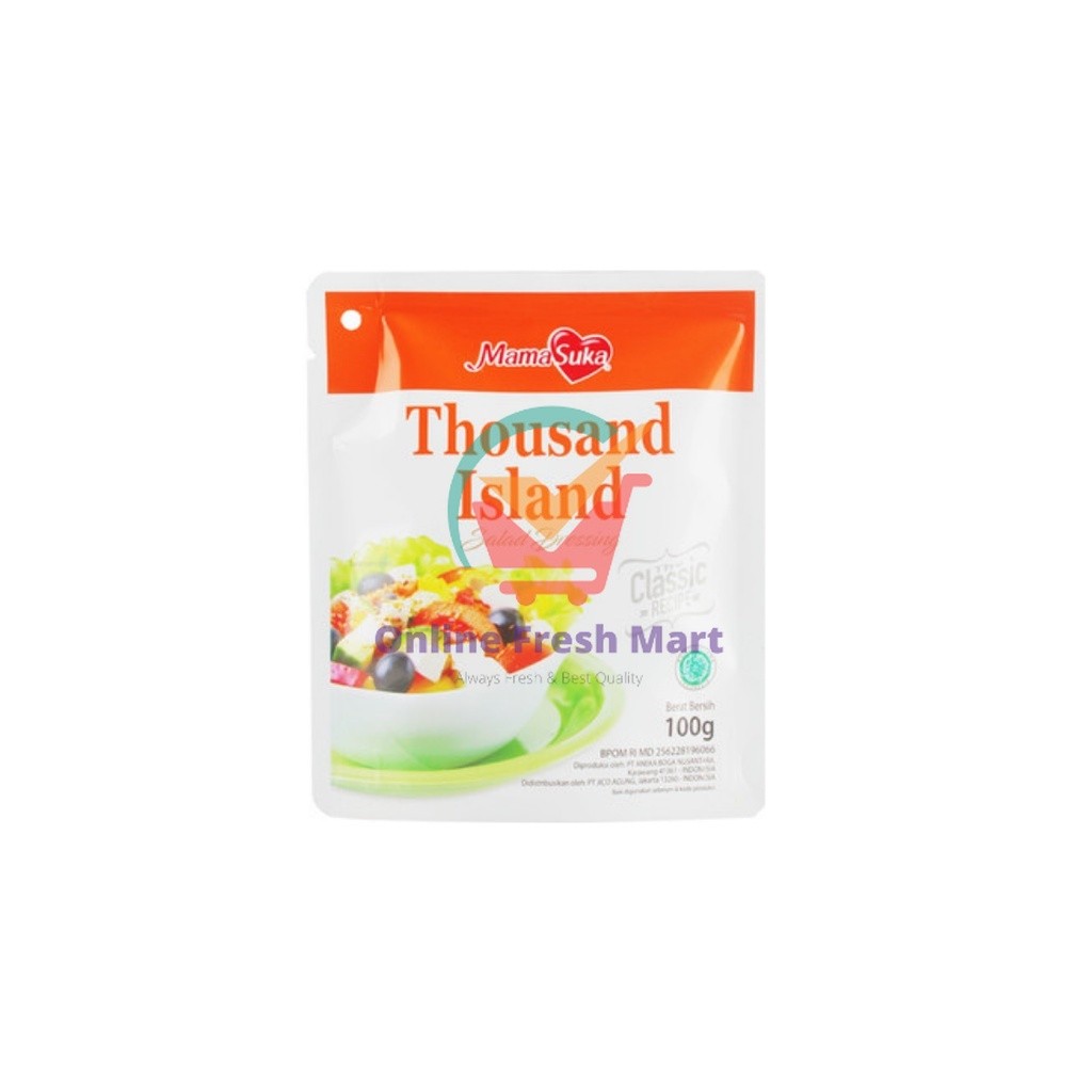 

Mamasuka Thousand Island Salad Dressing Sachet 100g - Fasyanita Denpasar