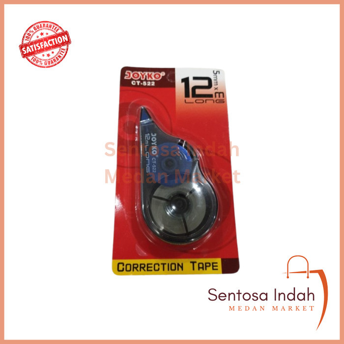 

Correction Tape / Tip-Ex Joyko CT522 12 Meter 1 Pcs