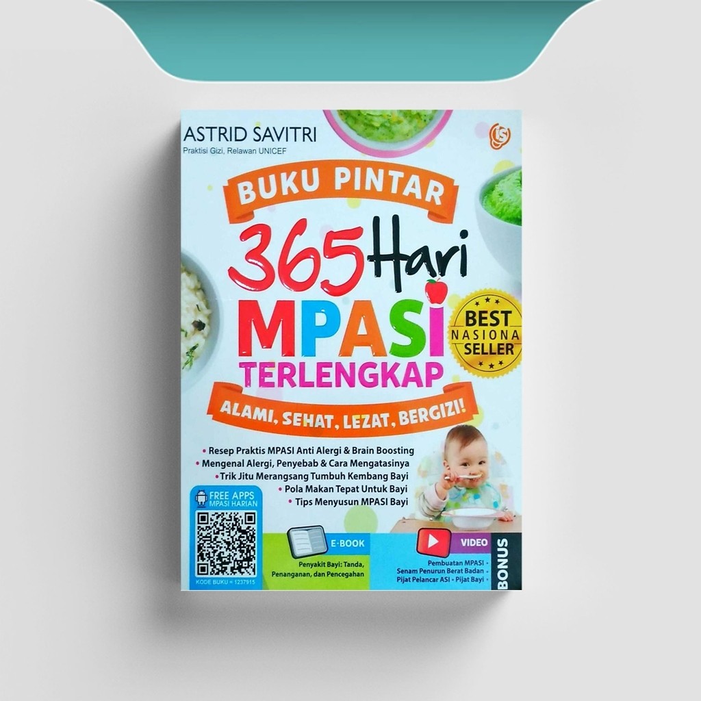 

[ID2111] Buku Pintar 365 Hari MPASI Terlengkap - Astrid Savitri