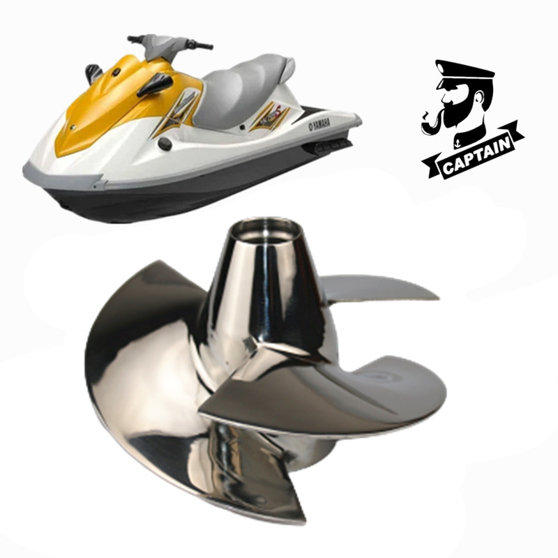 Captain Jet Ski Accessories for Yamaha VX700 Waverunner 2006-New Polished 6AE-R1321-00 155mm 3 blade