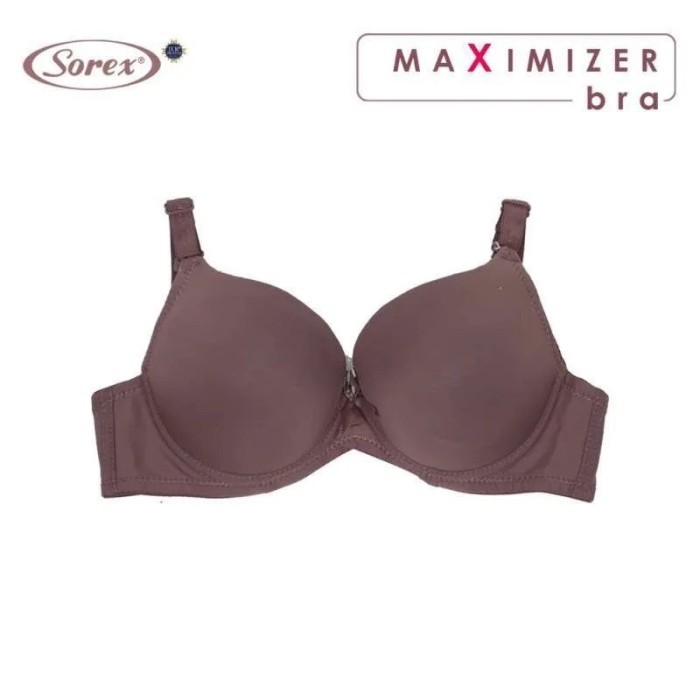 ✨TERLARIS✨ -Bh Sorex 9811 Push Up | Bra Busa Tebal Pakai Kawat Kait 2 - navy, 40