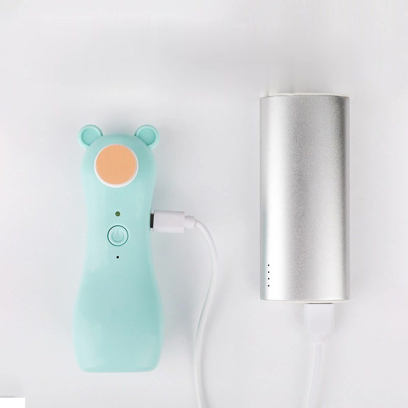 Rabbit Bear Rechargeable Newborn Anti-clamping Meat Nail Grinder Children's Electric Nail Clipper Se