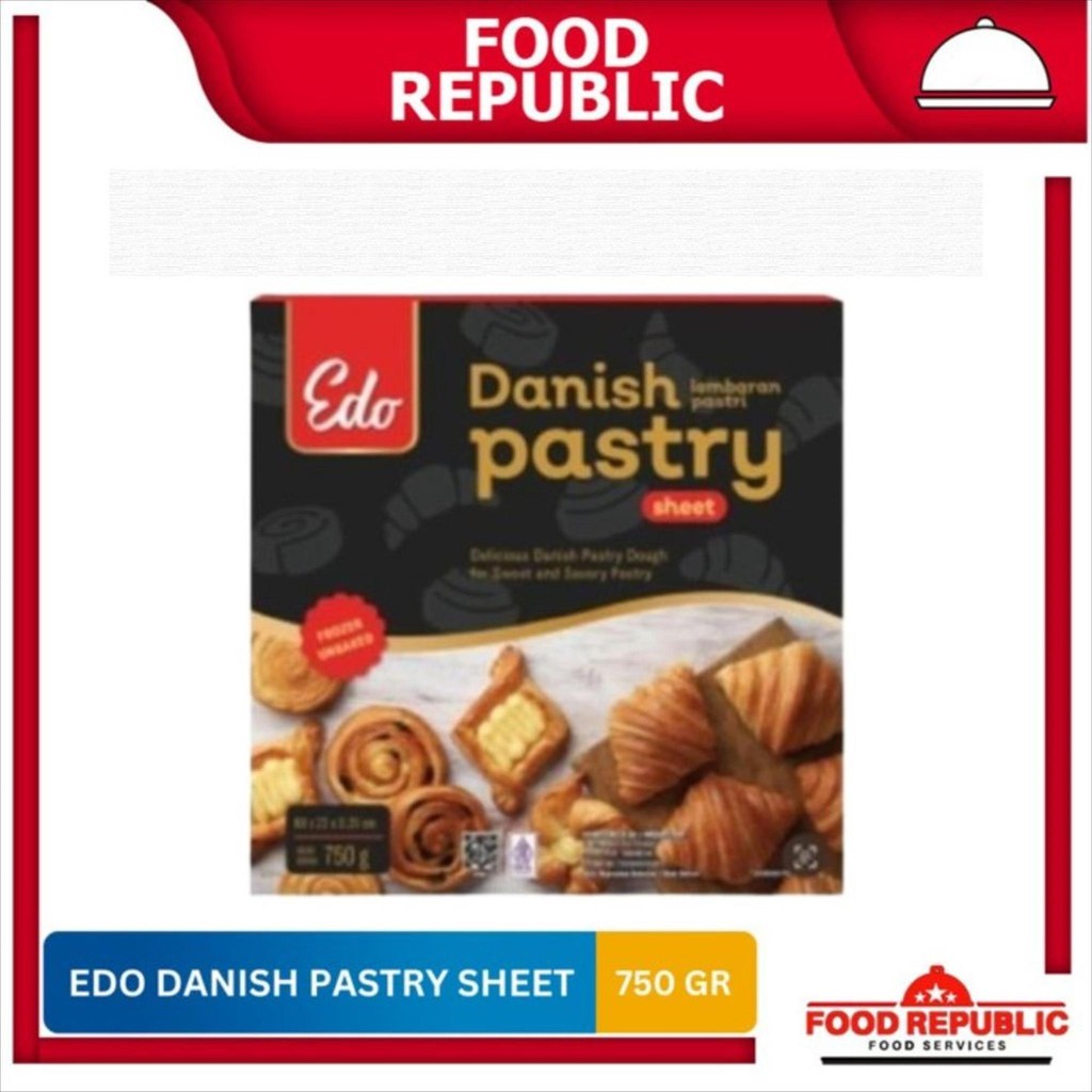 

Edo Danish Pastry Sheet 750 Gram