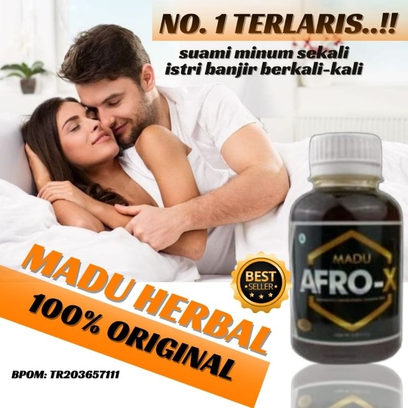 

MADU AFRO-X Obatkiat pria tahan lama 100% Original BPOM membantu menambah stamina pria dan meningkatkan gairah pria By - Koko.Herbal21