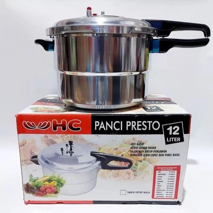 panci presto hc 12 liter/ panci presto happy call 12 liter