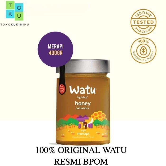 

BPOM Watu Monofloral Honey Calliandra Madu Asli Merapi 400gr Jawa Tengah 400g 400 g gr gram