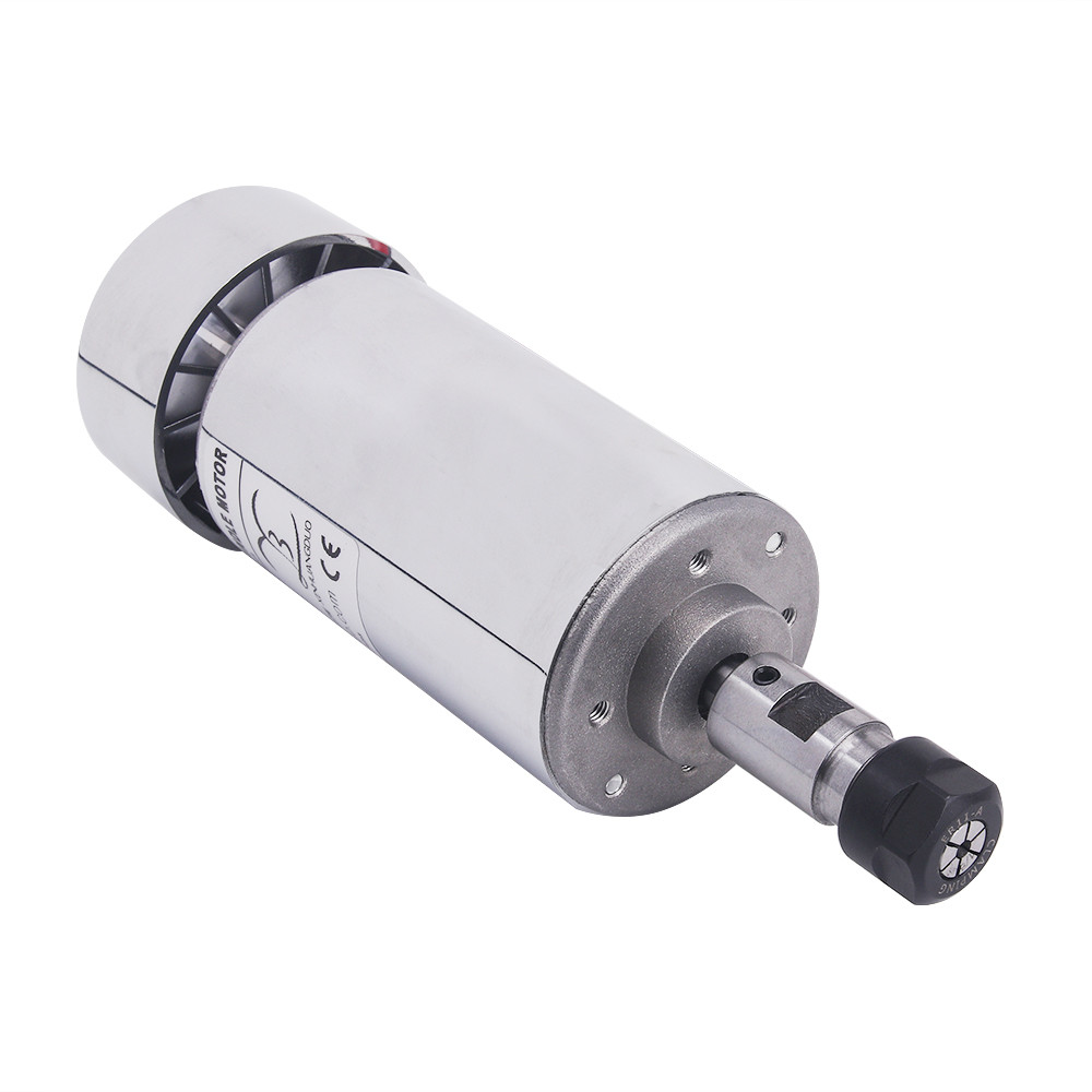 300W Spindle Motor DC12-48V 03kw CNC Spindle Router Spindle MotorAir-Cooling High Speed Motor