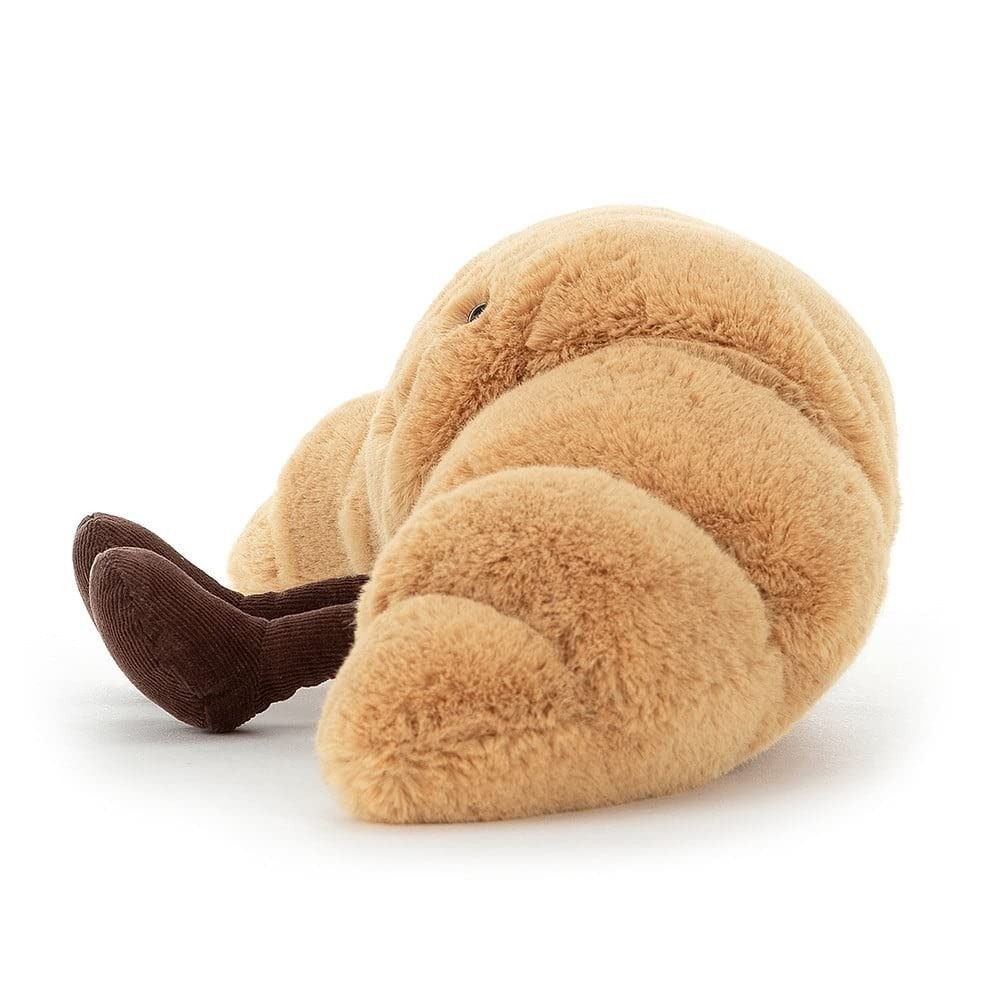 

Birthday Toy Sofa Decoration Croissant Plush Smile Bread Pillow Stuffed Animals Plush Toys Smile Croissant Bread Pillow