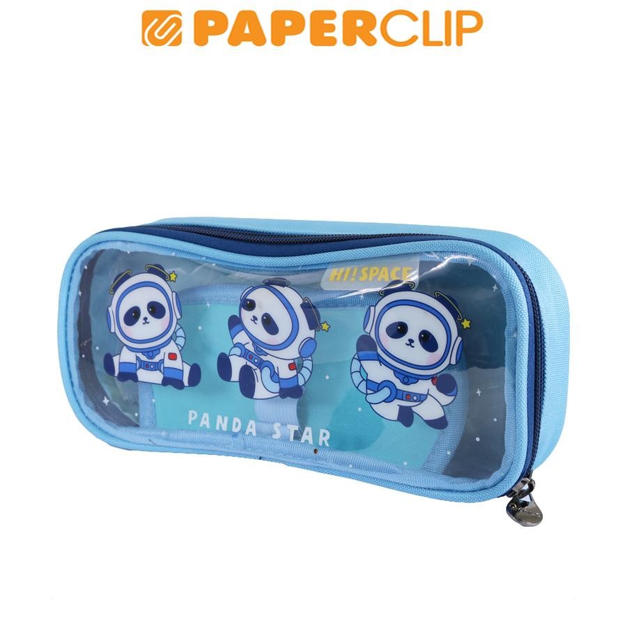 

TEMPAT PENSIL / PEN CASE KAIN LANGUO LG-12799 HI! SPACE PANDA STAR