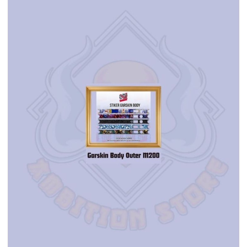 PROMO - Garskin Body Outer Frame Bingkai Photo Ukuran M 200.