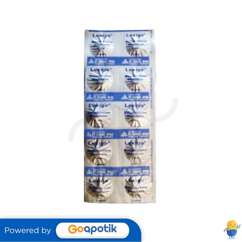 Lexigo 6 Mg Strip 10 Tablet