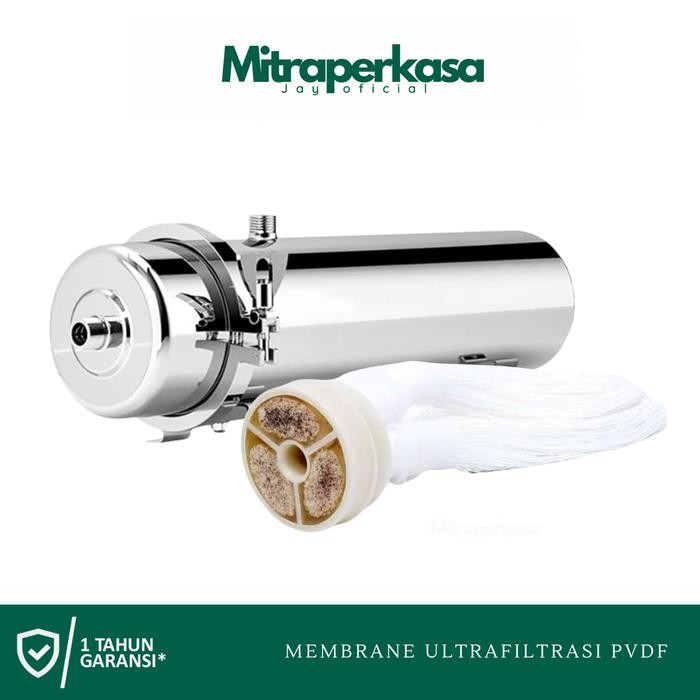 Ultrafiltrasi Pvdf 3000 lph Filter UF PVDF 3000 Liter/jam UF PVDF original