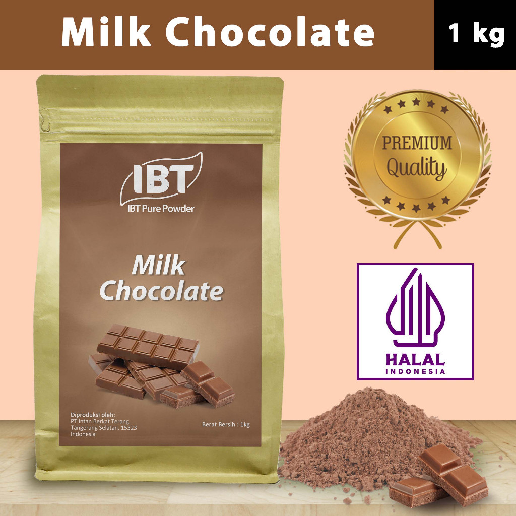 

Pure Milk Chocolate Powder Essence Murni Bubuk Coklat Import Makanan Kue