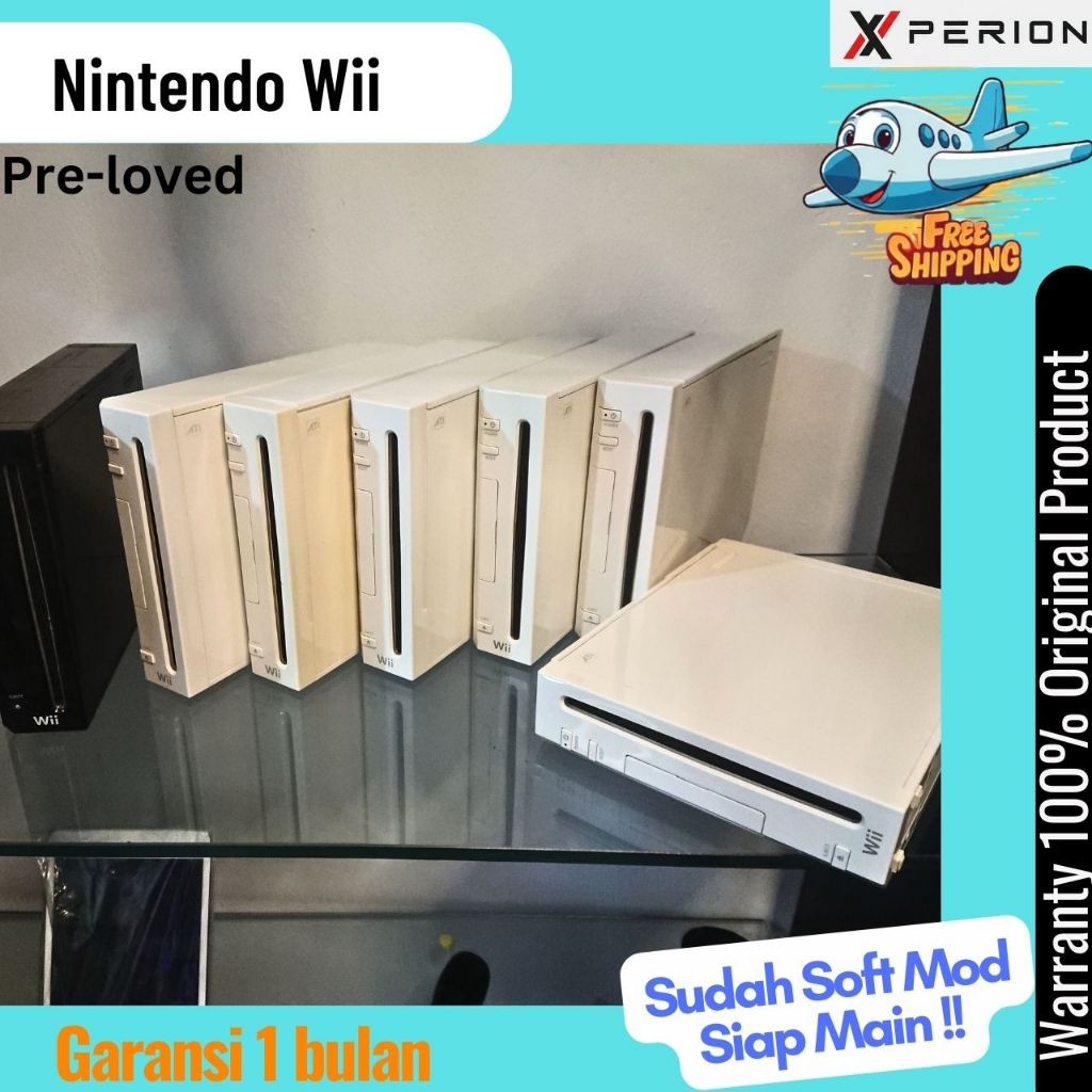 [Console unit saja] Nintendo Wii Preloved bekas mulusCO
