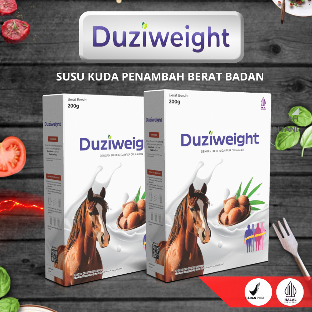 

Duzi Weight - Susu Kuda Penambah Berat Badan Duziweight Nafsu Makan