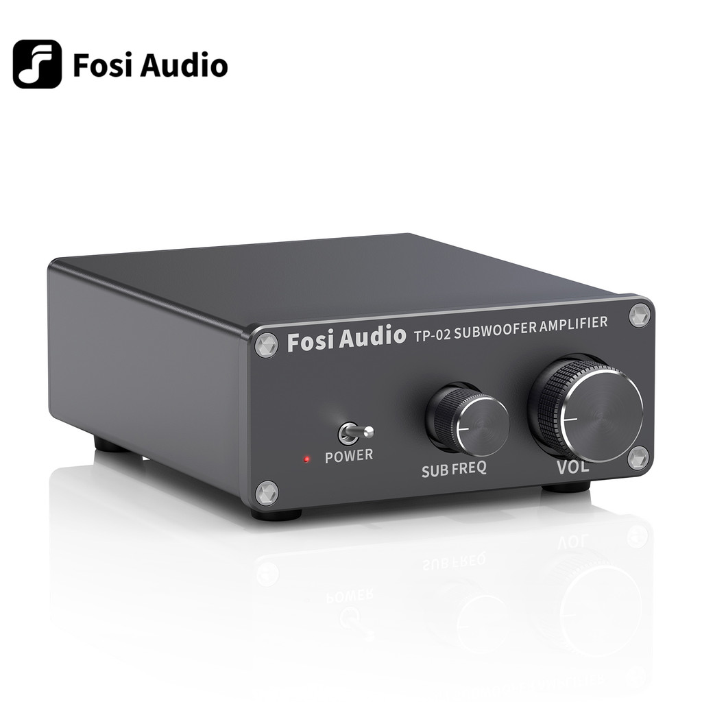 Fosi Audio TP-02 Subwoofer Amplifier HIFI Amplifier Chip TDA7498E Mini Sub Bass Amp Digital Class D 