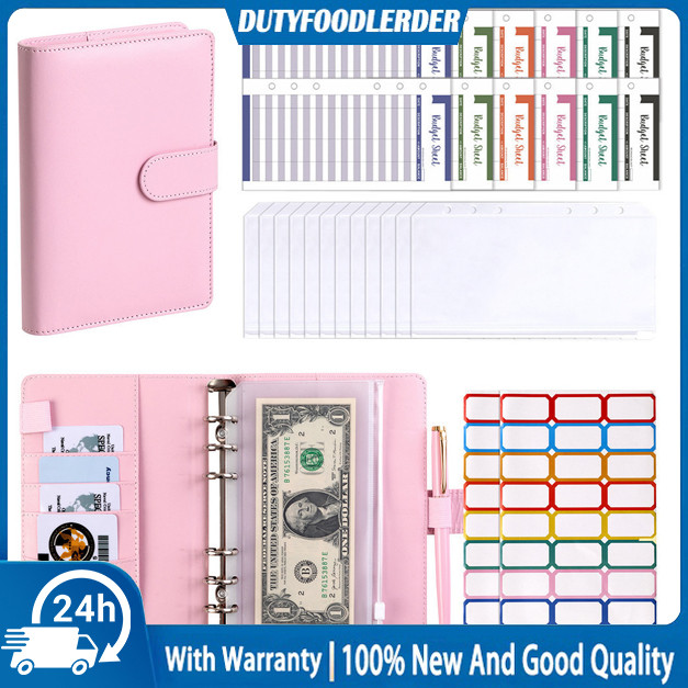 

​​Planner Nabung Murah A6 - Binder Budgeting dengan Ring - Value Pack untuk Menabung & Financial Planning​​