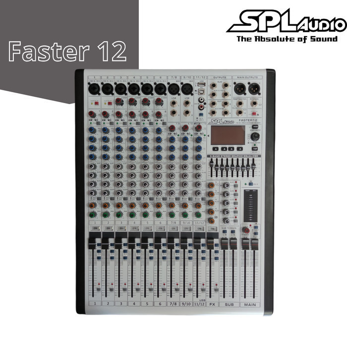 SPL Audio Mixer 12 Channel tipe Faster 12