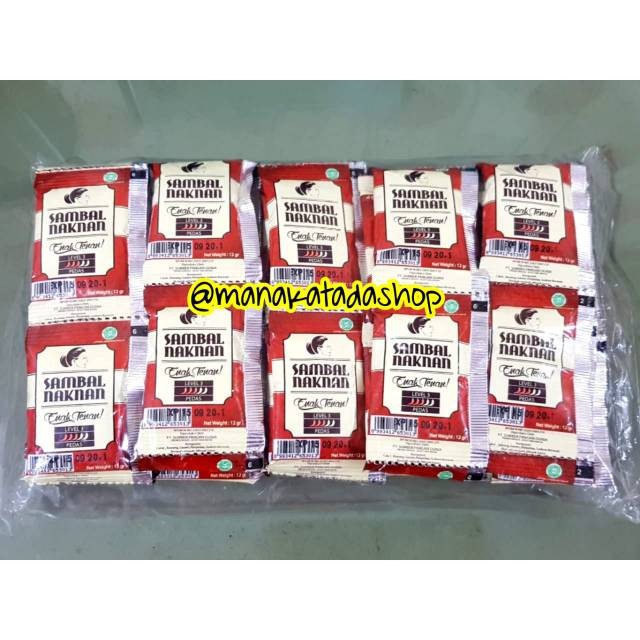 

Sambal Naknan Sachet ~ Sambal bawang kita semua