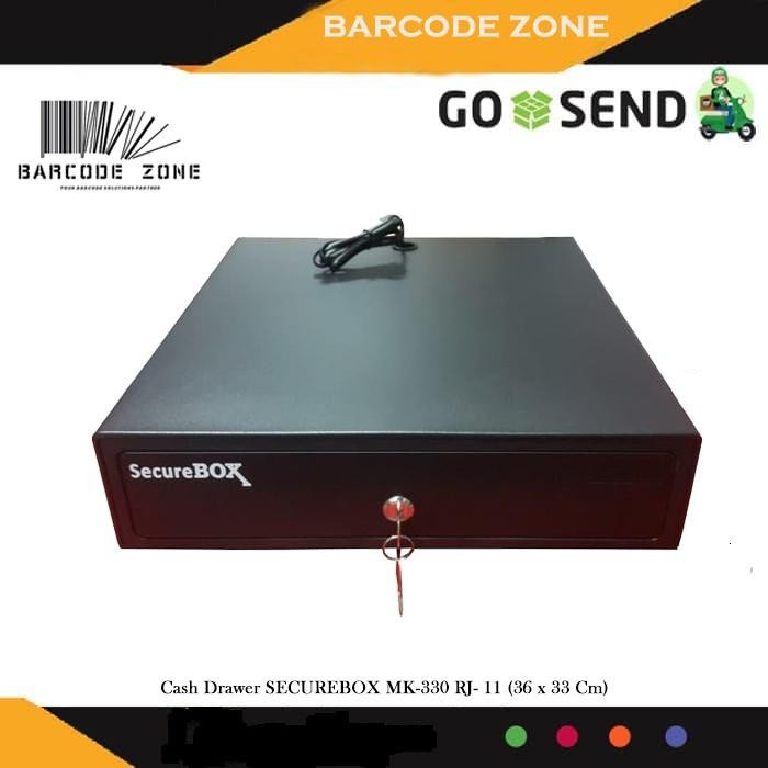 

[BERGARANSI] Harga Promo CASH DRAWER / LACI KASIR SECUREBOX / KASSEN MK-330 (36 x 33 Cm) RJ-11 LACI UANG Metal - Warna Berkualitas Paling Dicari