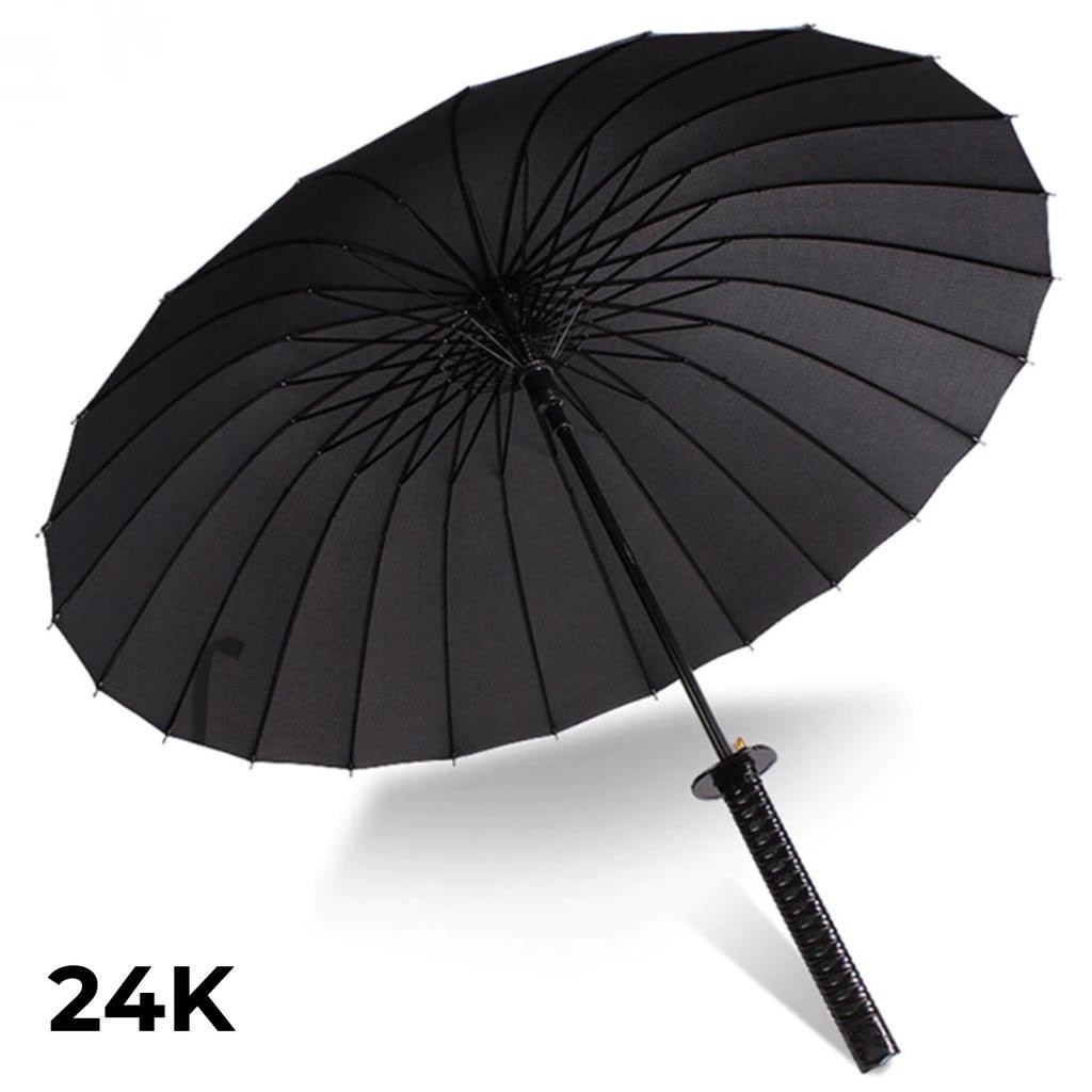 Payung Samurai Jepang Ninja Samurai Umbrella Katana Payung Besar Hitam- B062 - Black
