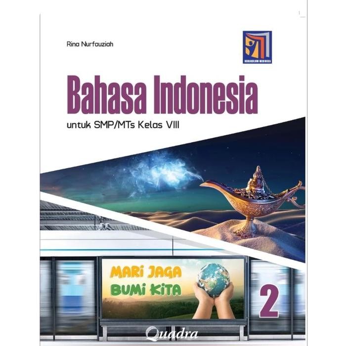 

PROMO!bahasa Indonesia kelas 8 SMP penerbit quadra kurikulum merdekaREADY