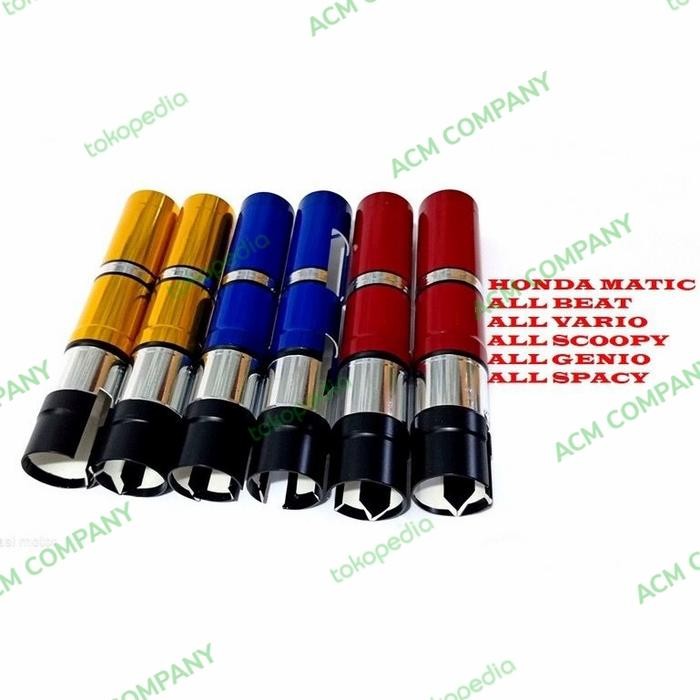 Variasi Cover shock Depan Honda Genio Beat Scoopy Vario 110 125 150 - Gold