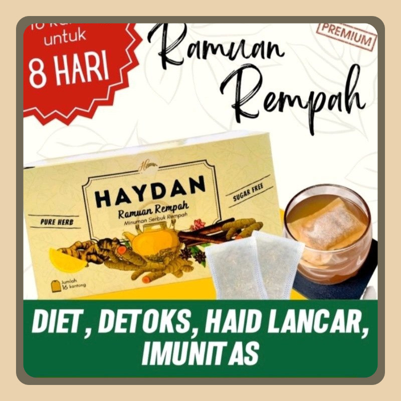 

teh detox/teh celup/JSR/HAYDAN//ramuan rimpang/melancarkan bab tpi tdak berlebihan dan bisa untuk penyakit lain