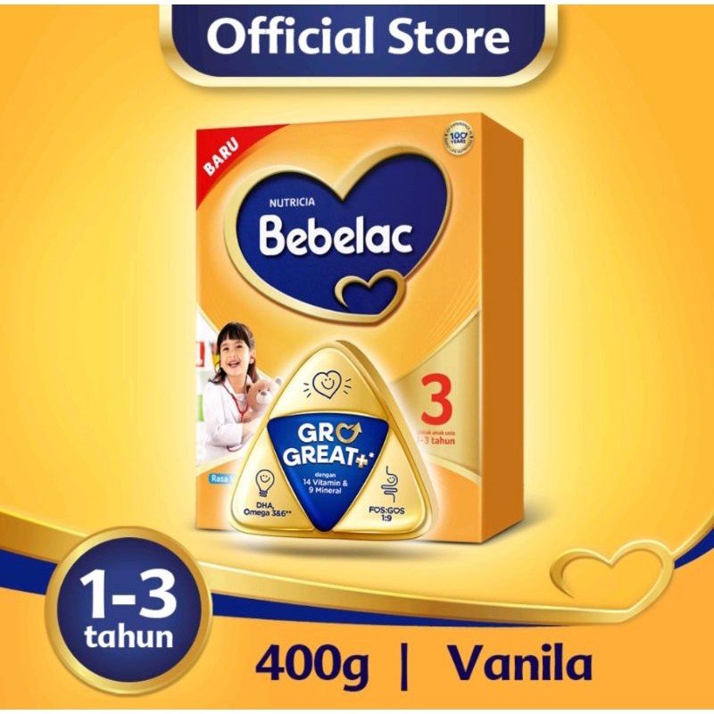 BEBELAC 3 Susu Pertumbuhan Anak Usia 1-3 Tahun