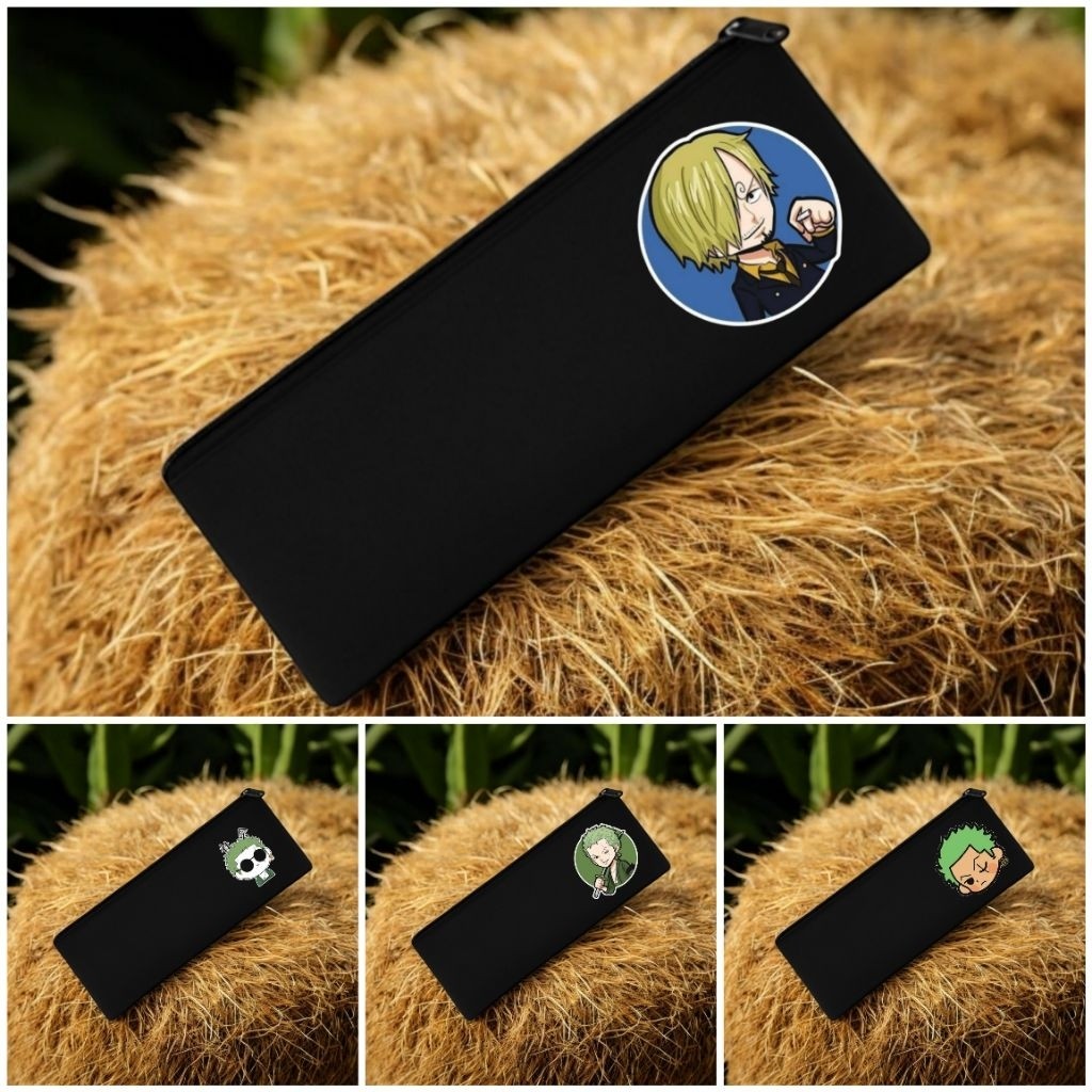 

Abdullahbag - Pouch Tempat Pensil Anime One Piece Zoro Sanji Keren Pencil Case Stationary