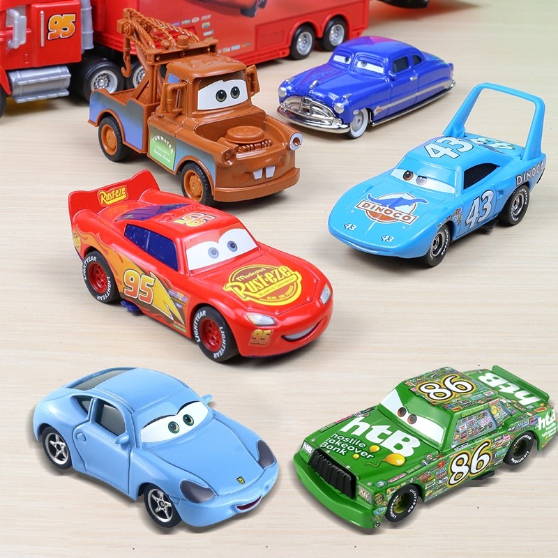 [Whispers] Mainan Mobil Besar Pixar Cars Mcqueen Mobil Mainan Bahan Stainless Steel Mobil Mobilan