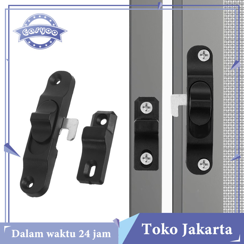 Grendel Kait Pintu / Pengunci Jendela Geser / Slot Jendela / Grendel Kodok