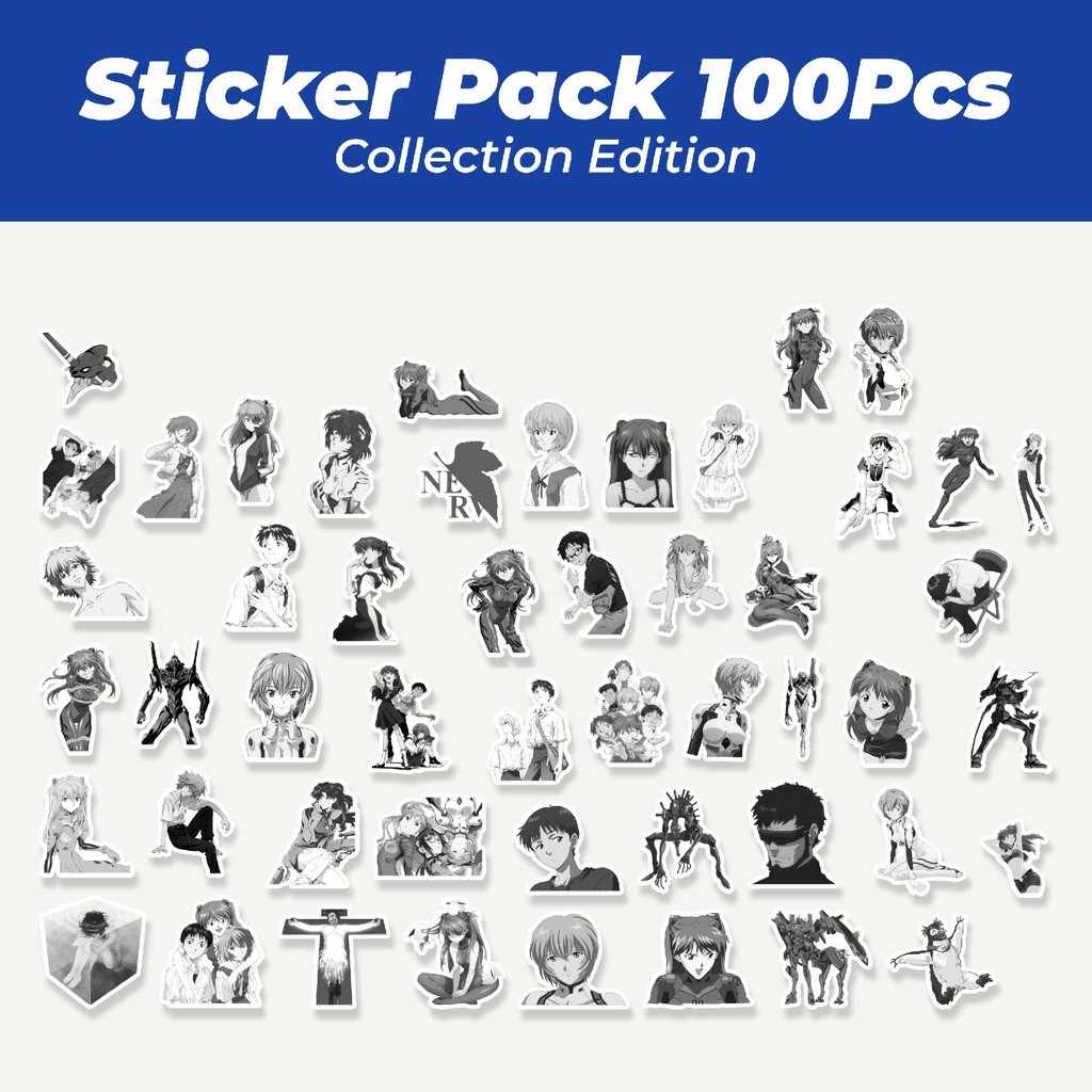 

Hot Stiker Anime Neon Genesis Evangelion Lucu Anti Air Stikers Berperekat Waterproof Sticker Decal Buat Motor Helm Buku Journal Koper Casing HP Laptop Botol Minum