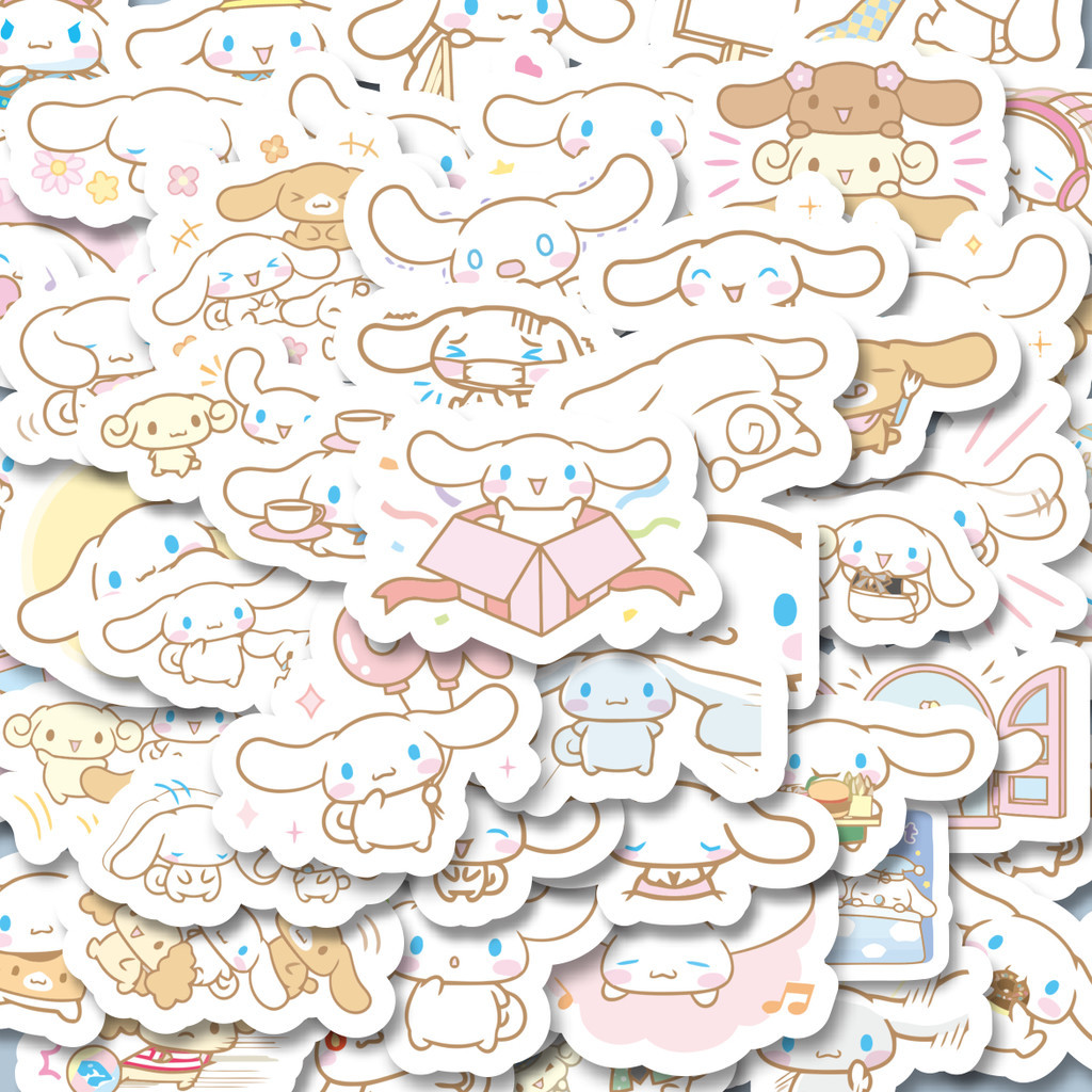 

100PCS Lucu Stiker Kartun Cinamonroll Versi 3 Stiker Aesthetic Stiker Anti Air Stikers Berperekat Waterproof sticker decal buat Motor Helm Buku Journal Koper Casing HP Laptop Botol Minum Hadiah anak
