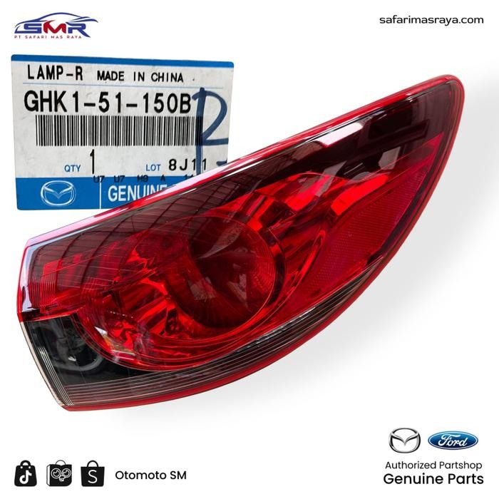 Stoplamp Lampu Belakang Kanan mazda 6 Skyactiv Original GHK151150B BEST