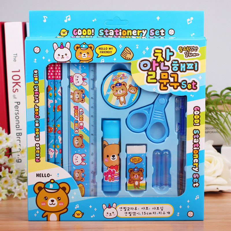 

KlikIniAja ￼Peralatan Tulis Set Sekolah Anak-Anak / Stationery Set / Perlengkapan Sekolah / ￼Paket alat tulis 10in1 2015 /Alat tulis set/Stationery set fancy/ set alat tulis anak Set alat tulis karakter