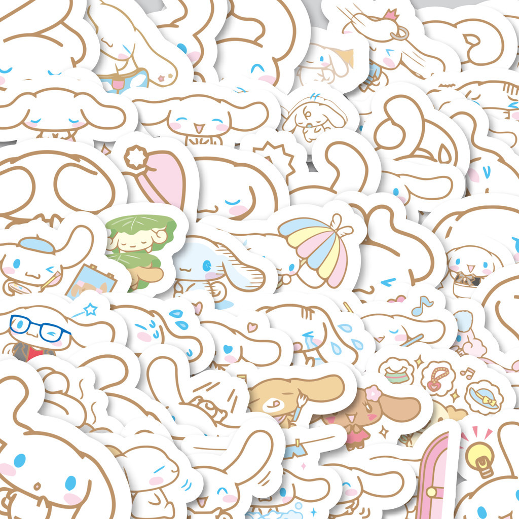 

Stiker Cutting Pack Stiker Kartun Cinamonroll Versi 2 Isi 100Pcs Series Aesthetic Lucu Keren Untuk Koper Bahan Vynil