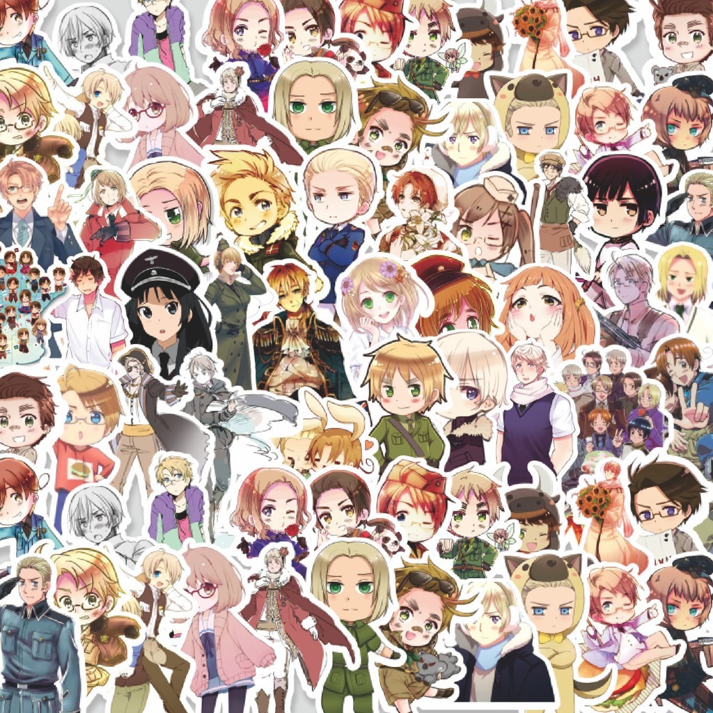 

Stiker Cutting Pack Pack Stiker Karakter Anime Isi 100Pcs Series Aesthetic Lucu Keren Untuk Koper Bahan Vynil