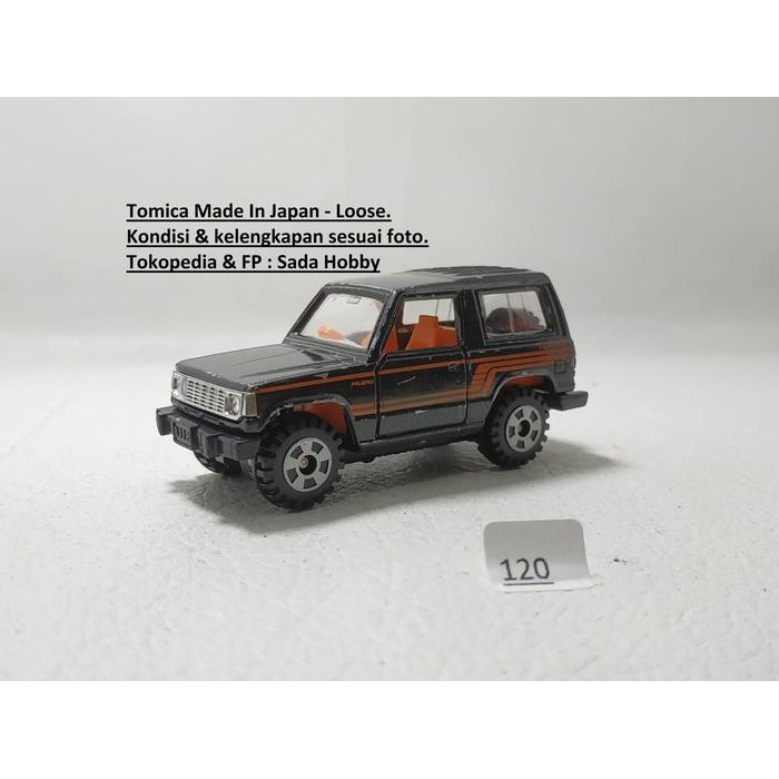 IP3... Tomica No 69 Mitsubishi Pajero Ex Blackbox Japan Unit Only 2ND